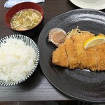 とんかつ 吉兆 - ロースおろしとんかつ定食