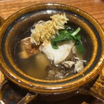 日本料理 柳燕 - 淡路産白甘鯛の土瓶蒸し