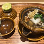 日本料理 柳燕 - 淡路産白甘鯛の土瓶蒸し