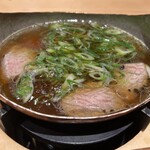 日本料理 柳燕 - 厚岸のマグロねぎま鍋