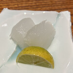 日本料理 柳燕 - 島根産剣先イカの刺身