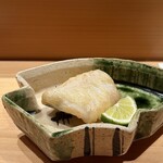 鮨 つぼみ - カマス 揚げもの