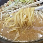 ラーメンとん太 - 味噌ラーメン、にんにくチップ