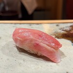 鮨 つぼみ - 鮪大トロ 塩釜 やま幸より