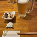 活き造りと明太なべ 小僧 - 