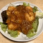 中国料理 百楽 近鉄京都駅店 - 海老のチリソース煮