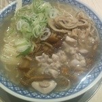 食堂七彩 - 稲庭中華そば（塩）