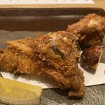 くずし 之助 - 河豚の唐揚げ