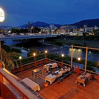 梅むら  - 川床２