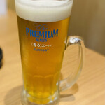 肉料理 玉屋 - 初めて頼んだ生大