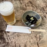 そば蔵 谷川 - ビールにおつまみが嬉しい