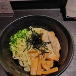 油そば　一二三 - 塩ニボ油そば