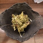 ドラゴン ショクドウ - 生たことみょうがの自家製山椒ソースでしびれまくり〜