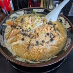 北海道らーめん みそ熊 - トッピング後