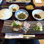 本格板前居酒屋 お魚総本家 - ・藁焼き三種盛り合わせ定食 2,000円/税込
