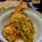 みとう庵 - （2014/9月）「天丼セット」の天丼