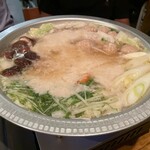 串揚げ とろろ鍋 華金 - 