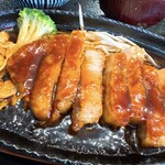 鍋・海鮮居酒屋 伊勢海老 たくと - トンテキ