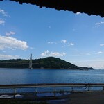 ドライブイン黒浜 - R7.10.5席から見える多島美に惚れ惚れです。