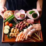 地鶏と野菜巻き とりくら - メイン写真: