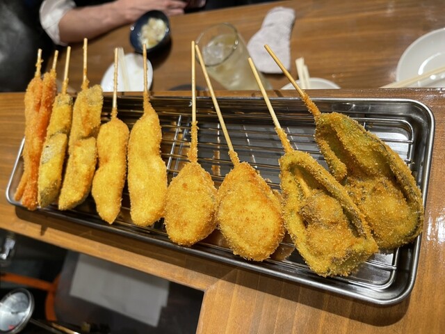 串揚げ 串串（KushiKushi） - 天童（串揚げ）の写真