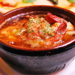 アキサクラ - 海老のアヒ－ジョ