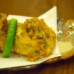 俺の魚を食ってみろ!! - 秋刀魚の梅紫蘇天ぷら