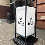 石臼挽き手打 蕎楽亭 - お店の看板
