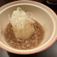 ワノフ - カブのそぼろ餡掛け