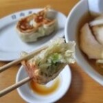 青竹手打ラーメン 日向屋 - ザク切りキャベツ･･･ギッシリ