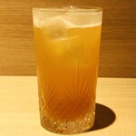 宿酒 きんきん - 20251002アールグレイ梅酒福岡　ソーダ割800円