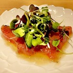 宿酒 きんきん - 20251002鰹のサラダ仕立て