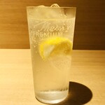 宿酒 きんきん - 20251002生レモンサワー700円