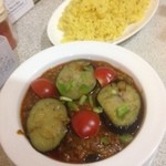 バーワルチー - キーマベイガン、ライス