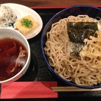 瓦町どら鴨 - つけ麺セット