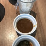 毎朝挽肉と羽釜ごはん ハンバーグぼうず - トッピング