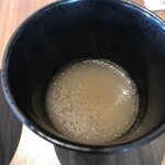 毎朝挽肉と羽釜ごはん ハンバーグぼうず - 牛スープ