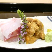 澤田 - 淡路島の鯛　淡路沼島の赤雲丹
