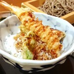 そばと和食 麦福 - 料理写真:おそばと選べるご飯セット ¥1078