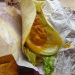 ケンタッキーフライドチキン - クリスピー1ピース半額✖️10 ＆ アイスティーS 氷抜き ＆ とろ～り月見ツイスター ＆ おもちカスタードの月見パイ