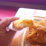 ケンタッキーフライドチキン - クリスピー1ピース半額✖️10 ＆ アイスティーS 氷抜き ＆ とろ～り月見ツイスター ＆ おもちカスタードの月見パイ