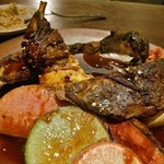 レストランユニック - スコットランド産雷鳥のロティ　特製ドミグラスソース