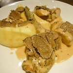 レストランユニック - Ragout de faisanne aux creme de ail