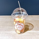 あっぽー本舗 - ドリンク写真:りんご飴シナモンカット