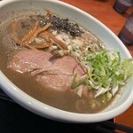 節系とんこつらぁ麺　おもと - 