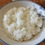 とん金 - 普通盛りライス、おかわり可、最初から大盛りにもできる。もちろん値段変わらず。