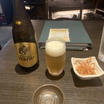 杉並 まん月 - エビス　瓶ビール