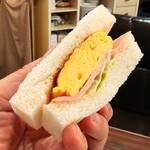 珈琲 にしき - 分厚いタマゴ