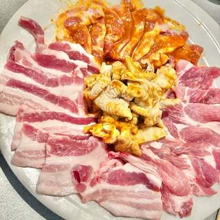 肉のはらしま - 料理写真:Ｂセット