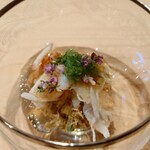 松寿司 たにがわ - 毛ガニ　酢の物